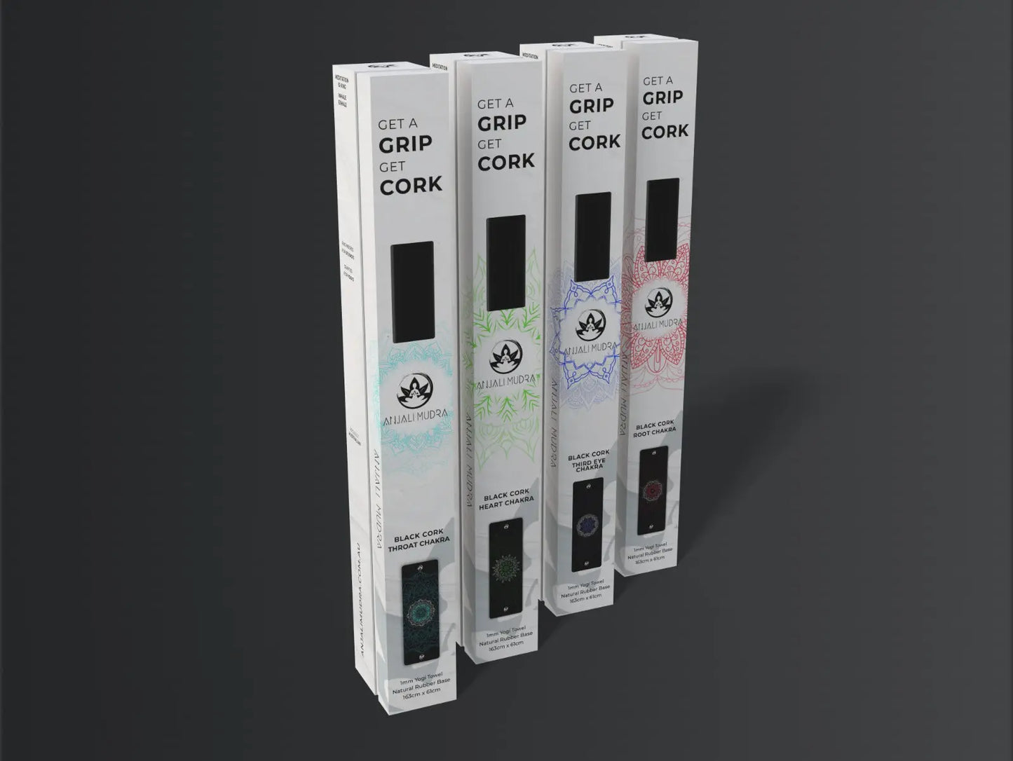 Cork Yogi Towel Anjali Mudra