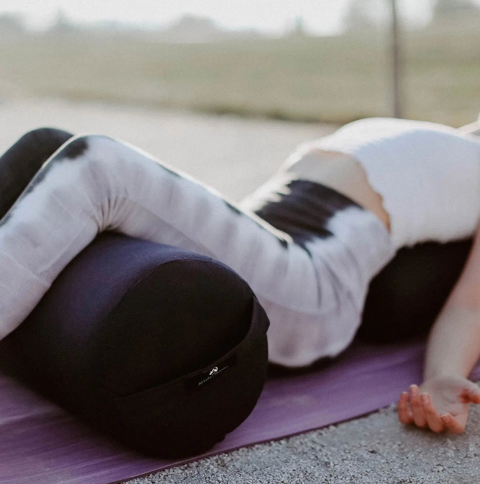 Round Yogi Bolster - Anjali Mudra